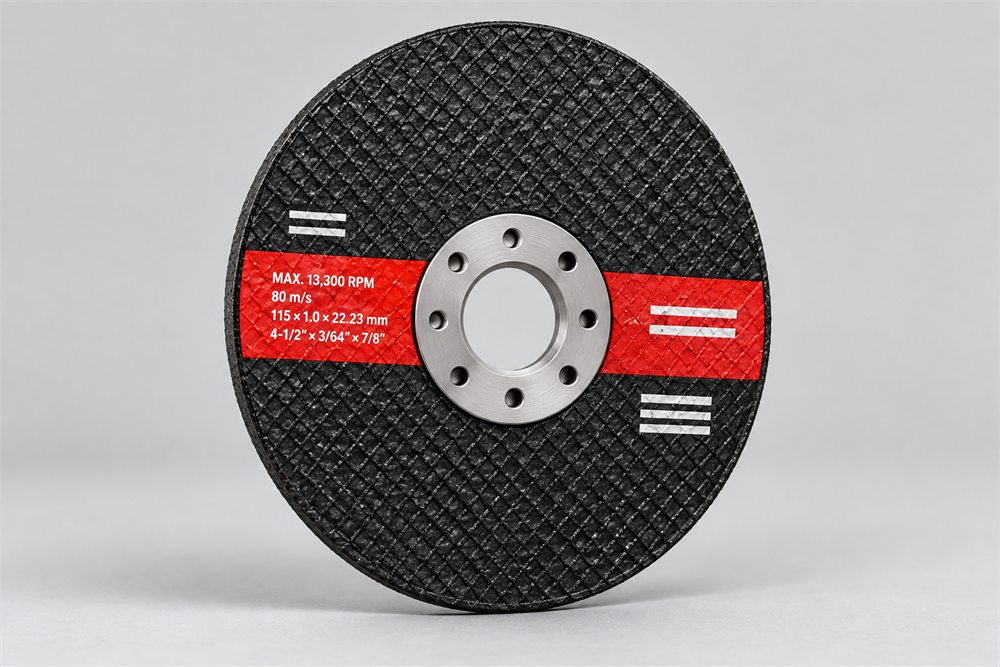 Thin abrasive cutting disc