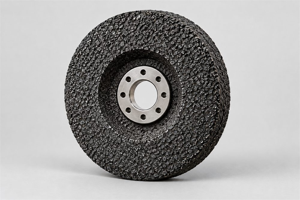 Thick abrasive grinding disc