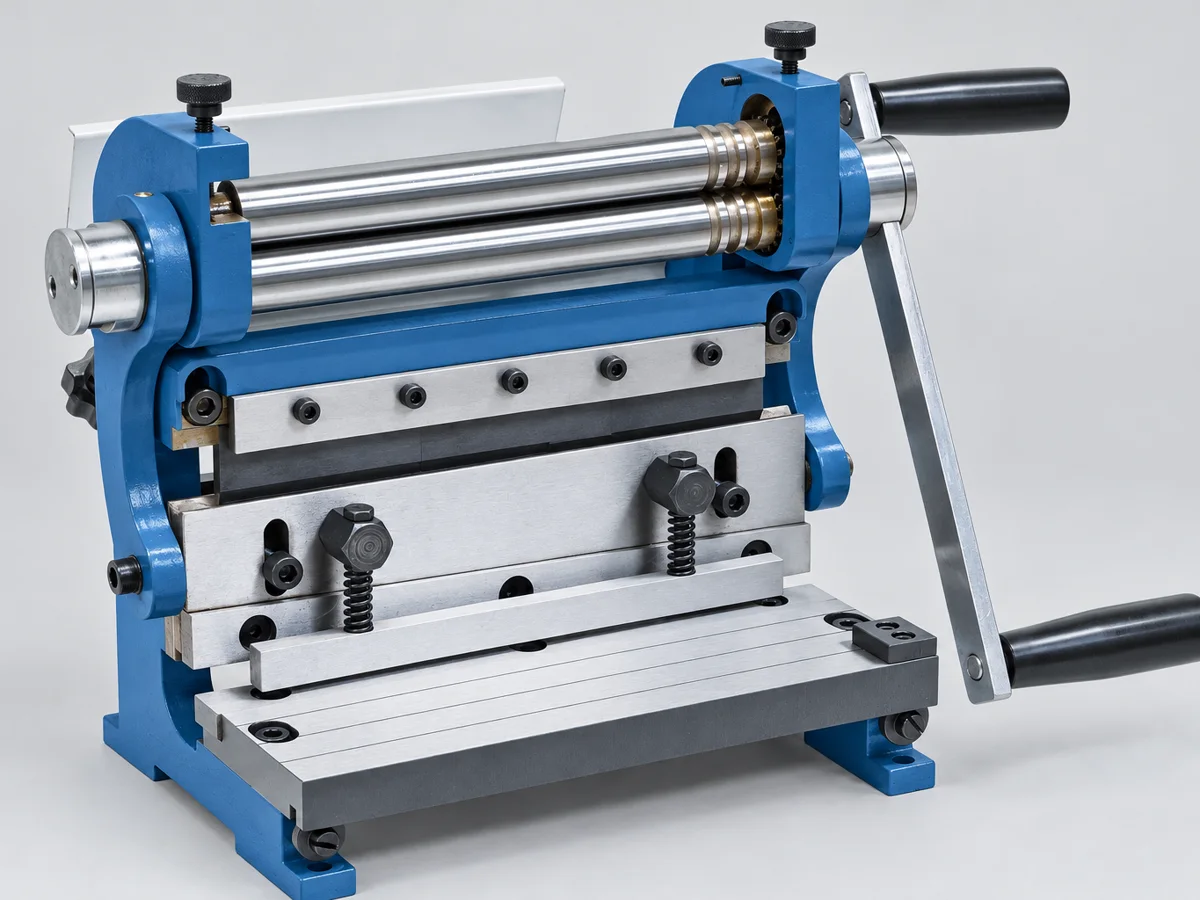 The Bernardo 3-in-1 shear, brake and roll machine