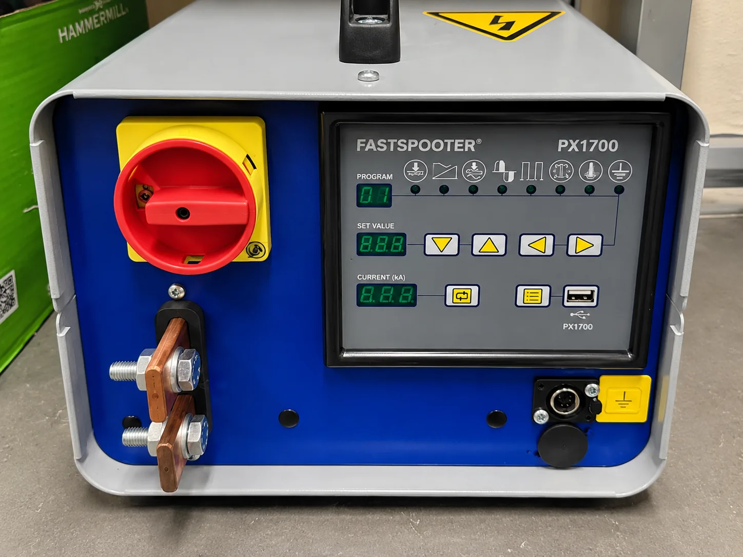 FastSpotter PX1700 resistance welder control unit