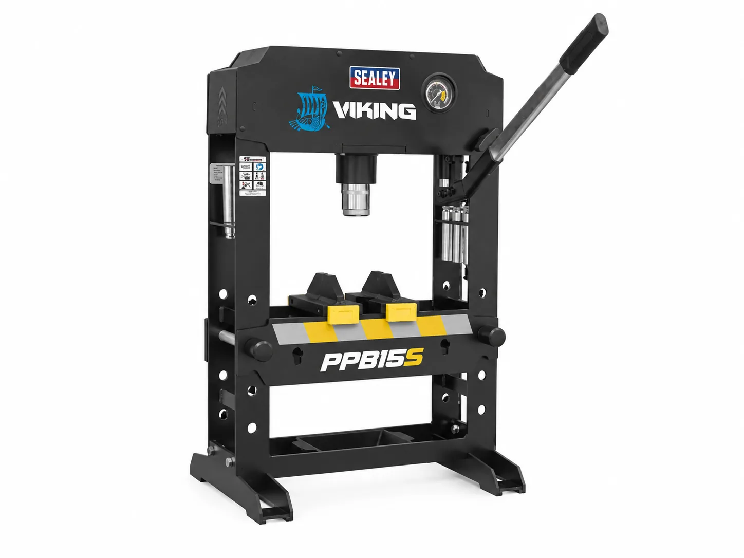 The Sealey Viking 15 tonne bench hydraulic press