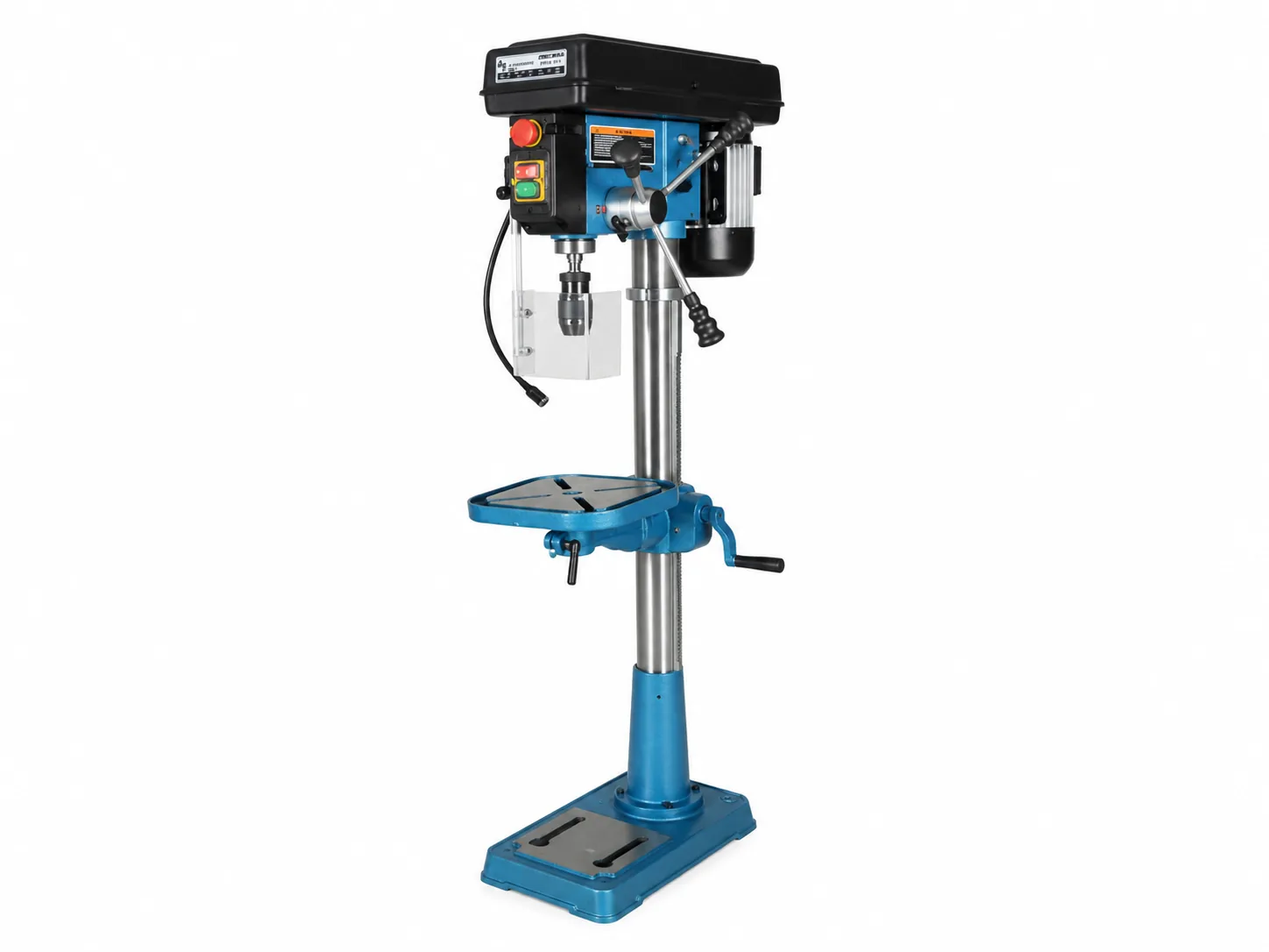 The Scantool 16AEF floor-standing pillar drill