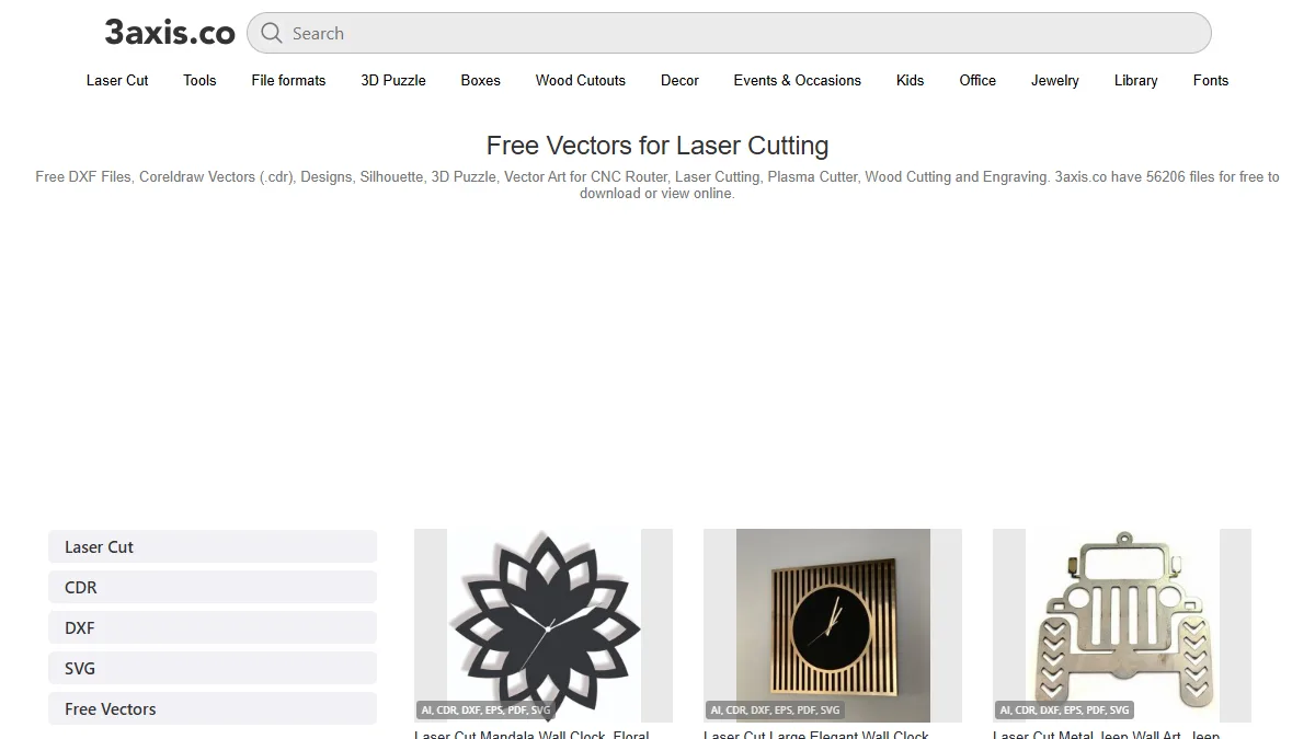 3axis.co website preview