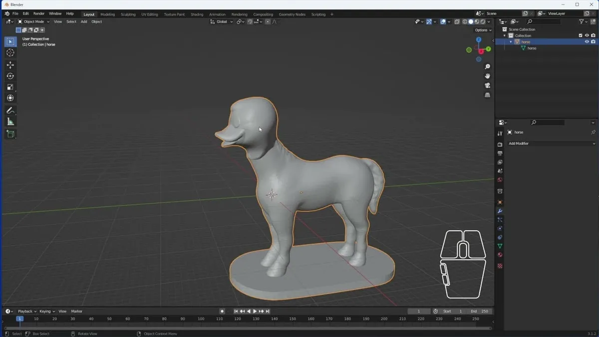 Blender sculpt tools and Boolean video preview