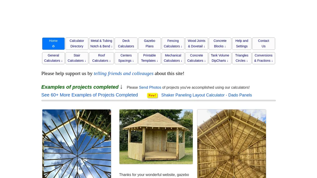 Blocklayer Templates website preview