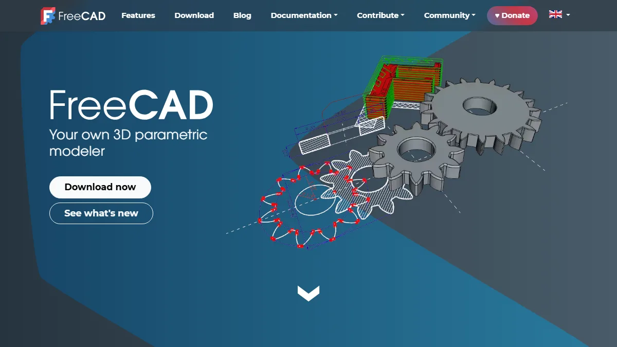 FreeCAD v1.0 website preview