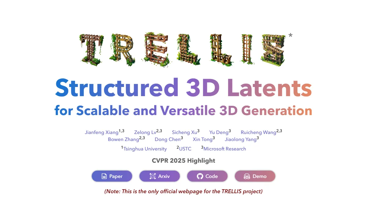 TRELLIS (Microsoft) website preview